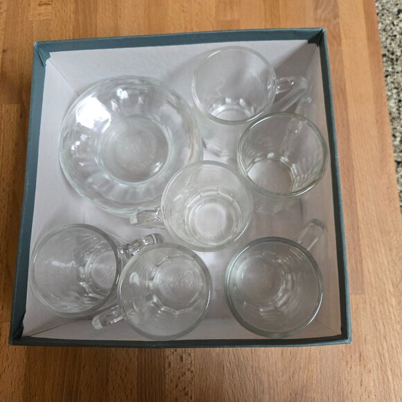 6 pc Demitasse Cup and Saucer Set - Picture 3 of 5